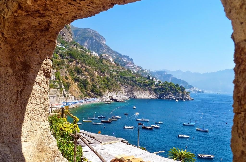 L'Olimpo Casa Vacanze Villa Conca dei Marini Bagian luar foto